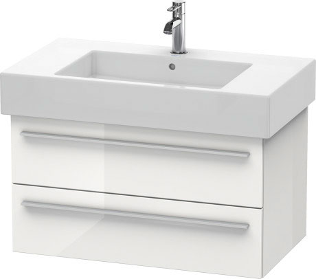 XL635200707 Тумбочка подвесная X-Large #XL6352 800 x 468 мм Бетонно-серый матовый декор Duravit - Вид №2