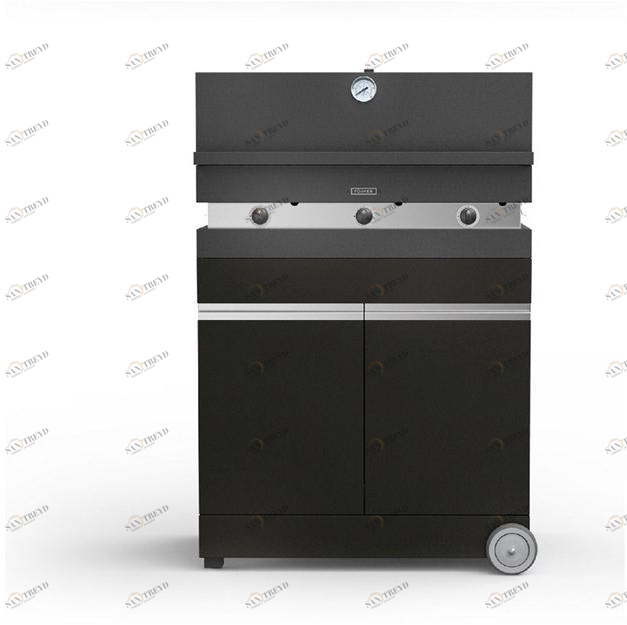Fògher Газовая печь для барбекю с 3 конфорками и шкафом sun-id-1430162