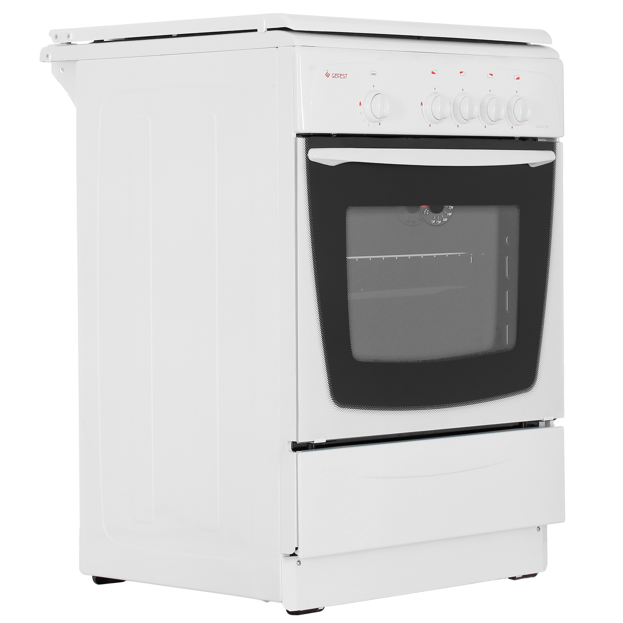 1247909 Газовая плита Gefest GS 1207 W белый STDN-0012249 - Вид №1