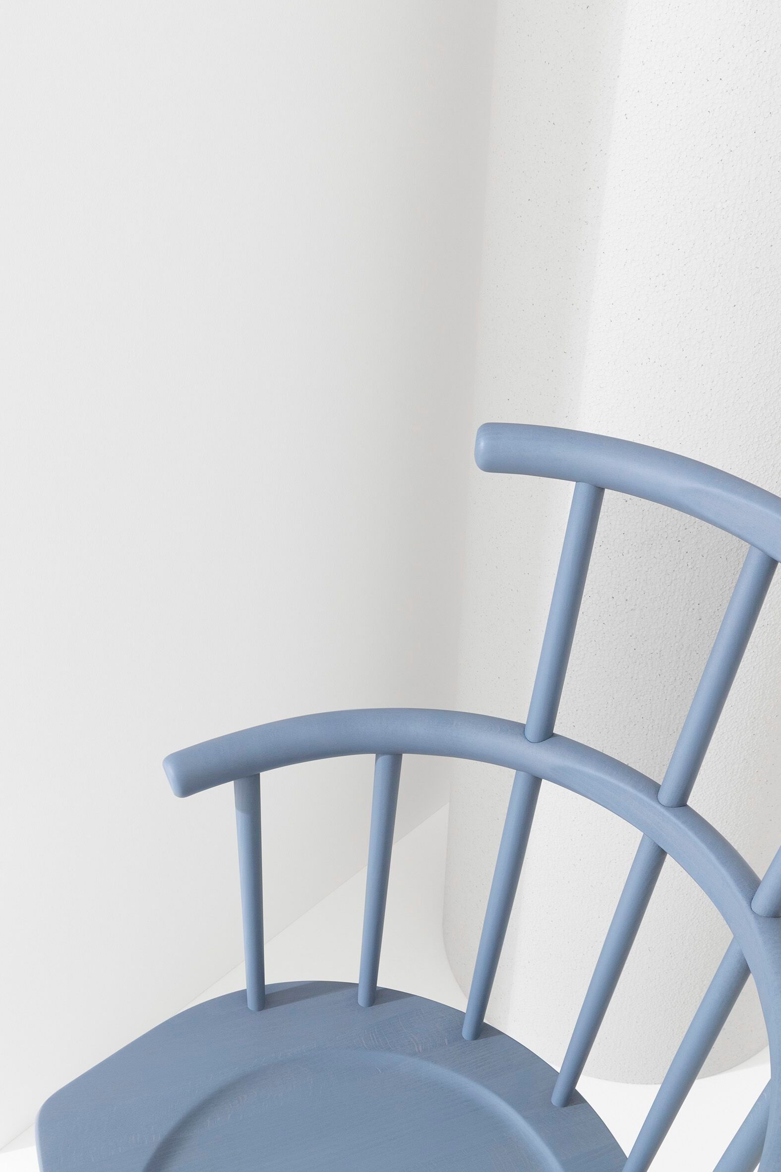 Стул из бука с подлокотниками с высокой спинкой Billiani W ARCH-00110409 - Вид №4