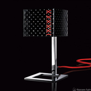 Italamp 2316/L SW Strass crystal glase/C лампа настольная