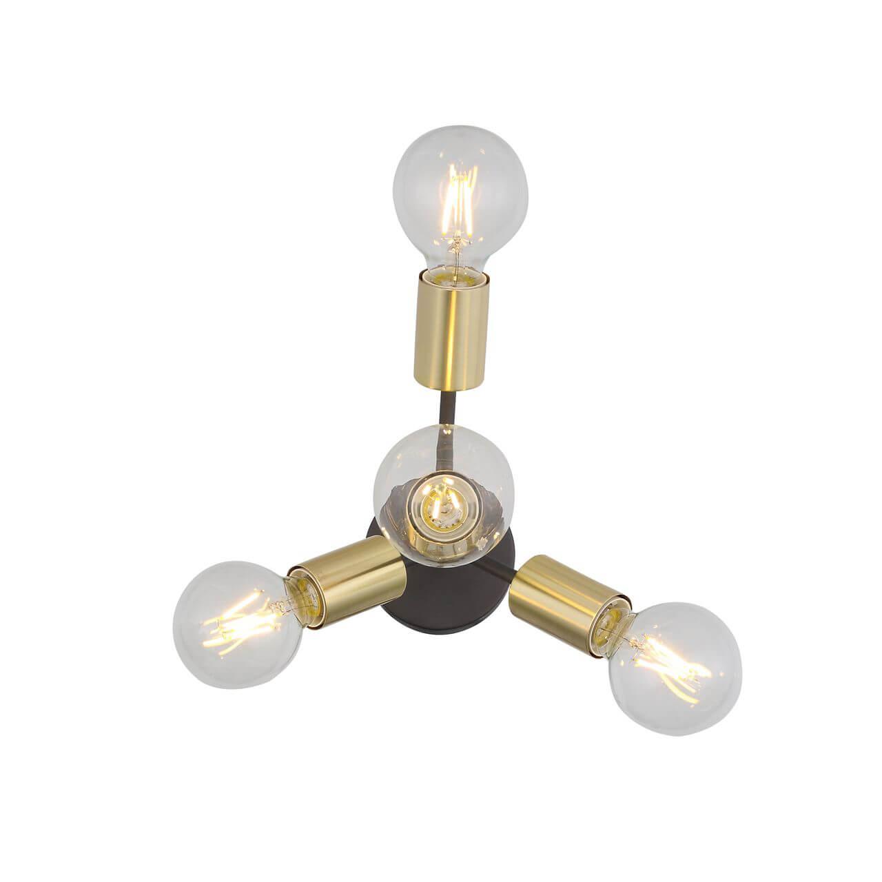 Бра светодиодное на 4 лампы золото Foglione SL437.401.04 ST LUCE FOGLIONE 00-3931972 Золото  - Вид №2