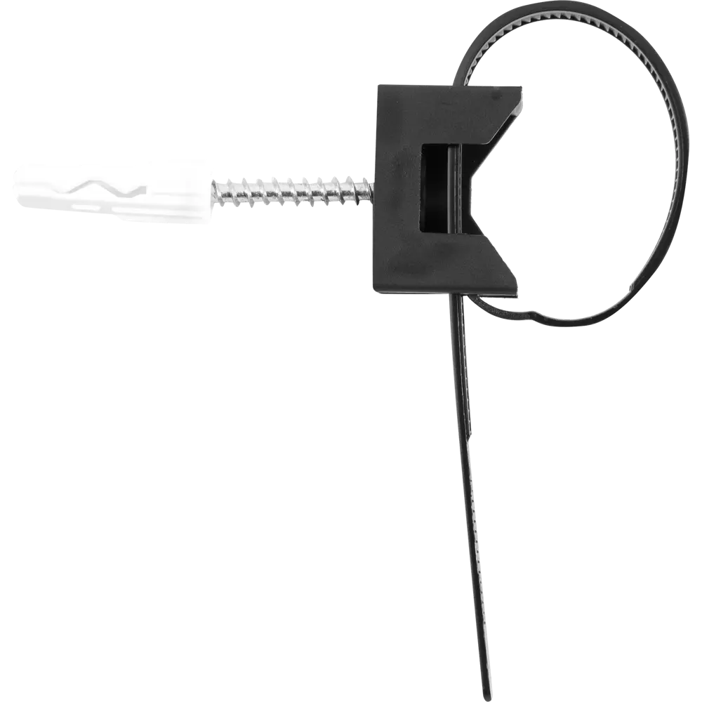 Хомут для труб и кабелей 16-32 мм цвет чёрный, 10 шт ЕВРОПАРТНЕР STLM-2177951 - Вид №1