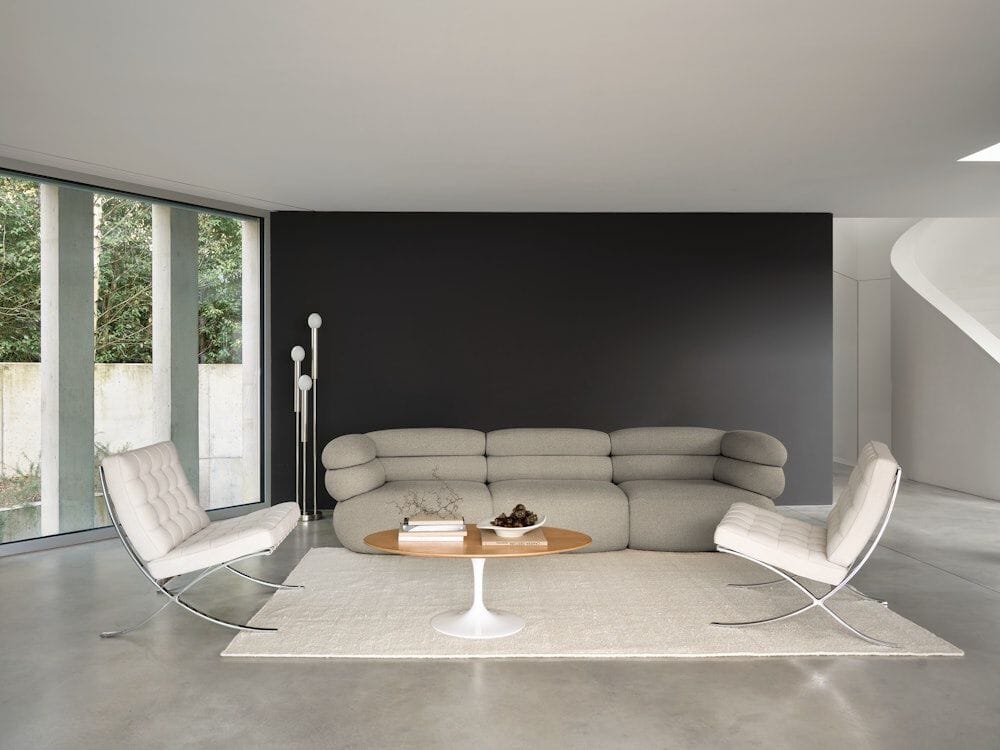 3-местный модульный тканевый диван Knoll Biboni ARCH-00006405 - Вид №5