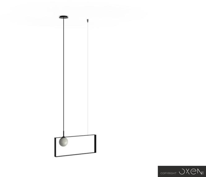 NEXO LUCE Металлический светодиодный подвесной светильник Oxen pendant lamp 7101a0-a8 - Вид №6