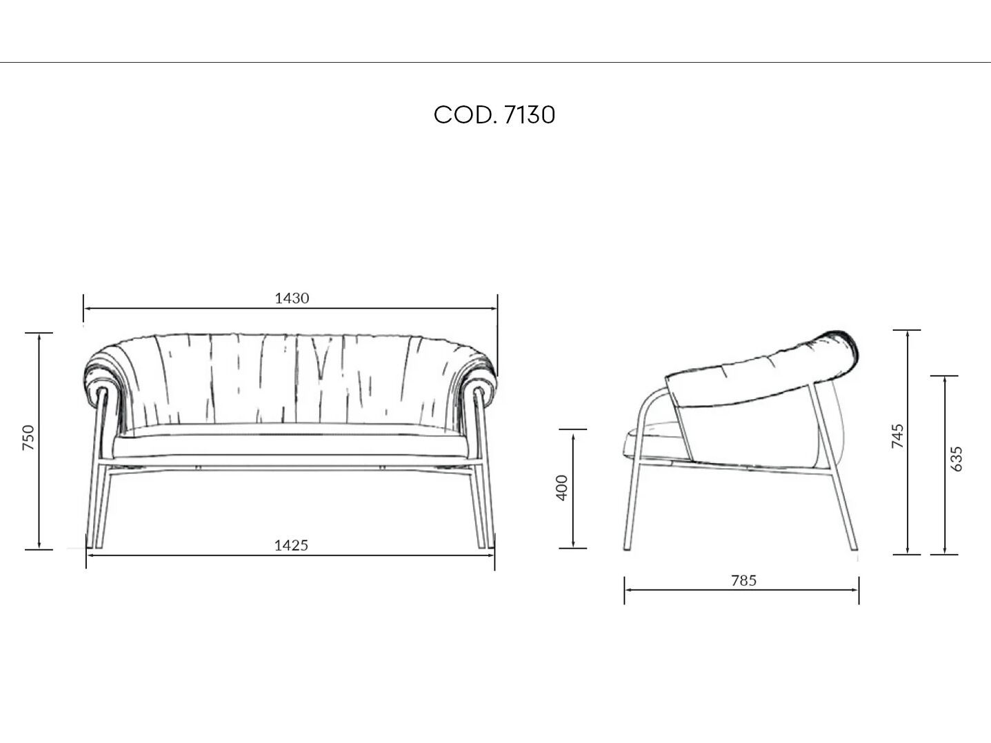 Ткань диван ALMA DESIGN лестница ARCH-00053617 - Вид №3