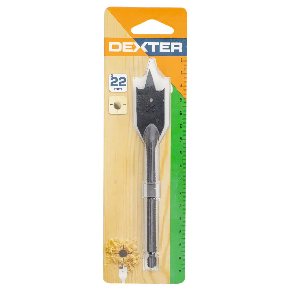 Сверло перовое по дереву Dexter SM393 22х155 мм STLM-2135814 - Вид №2