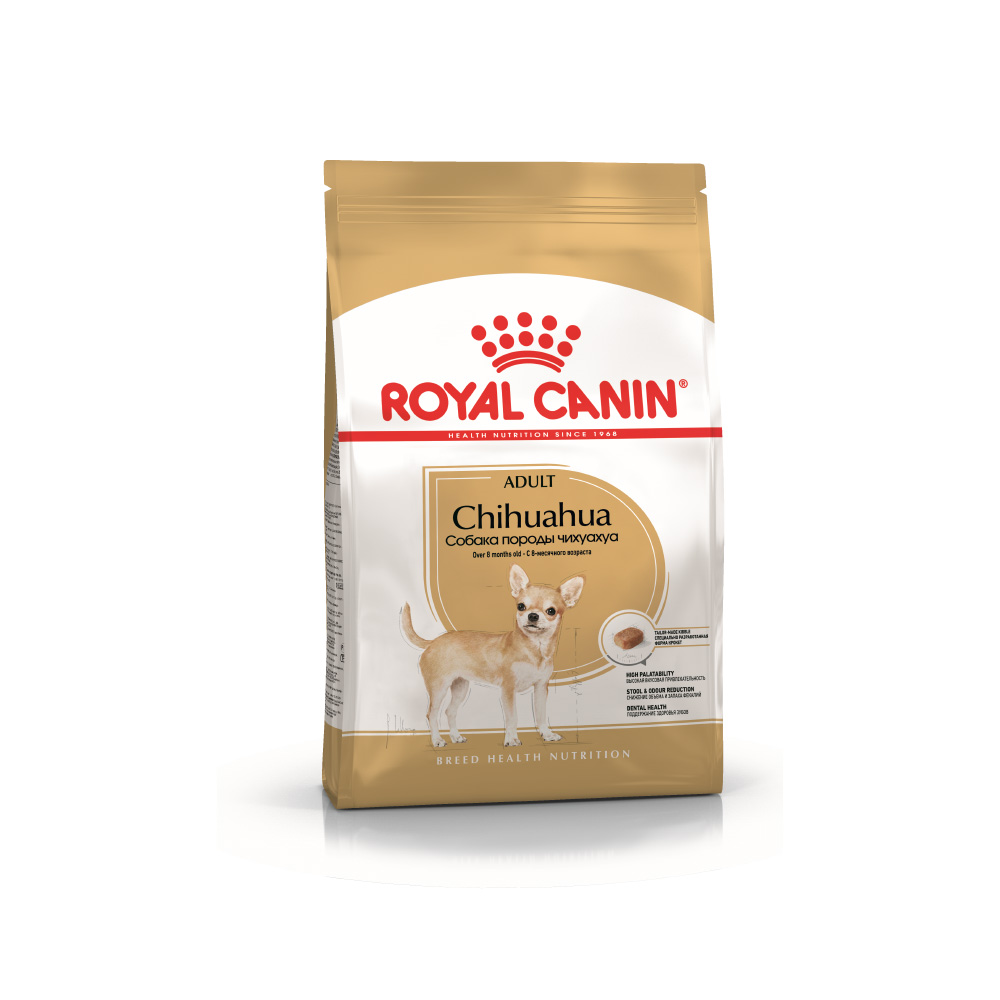 Т0031577 Корм для собак Chihuahua для породы Чихуахуа старше 8 месяцев сух. 500г ROYAL CANIN 