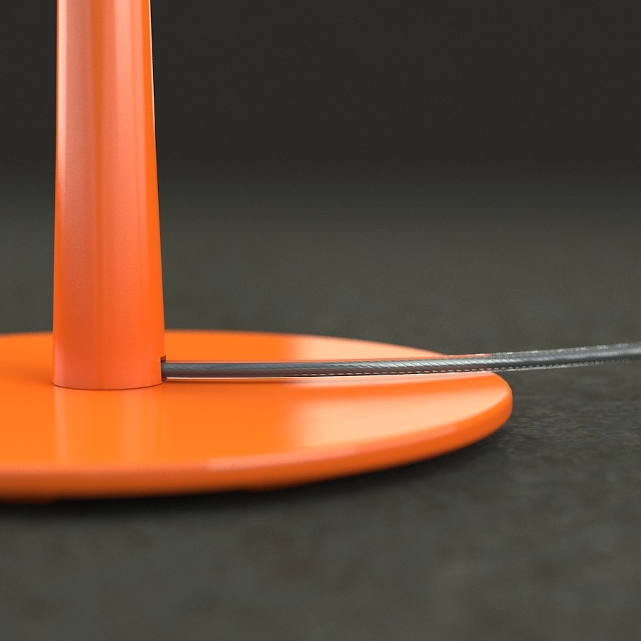 Foscarini 2210012 53 BIRDIE лампа настольная оранжевая 93613 - Вид №3