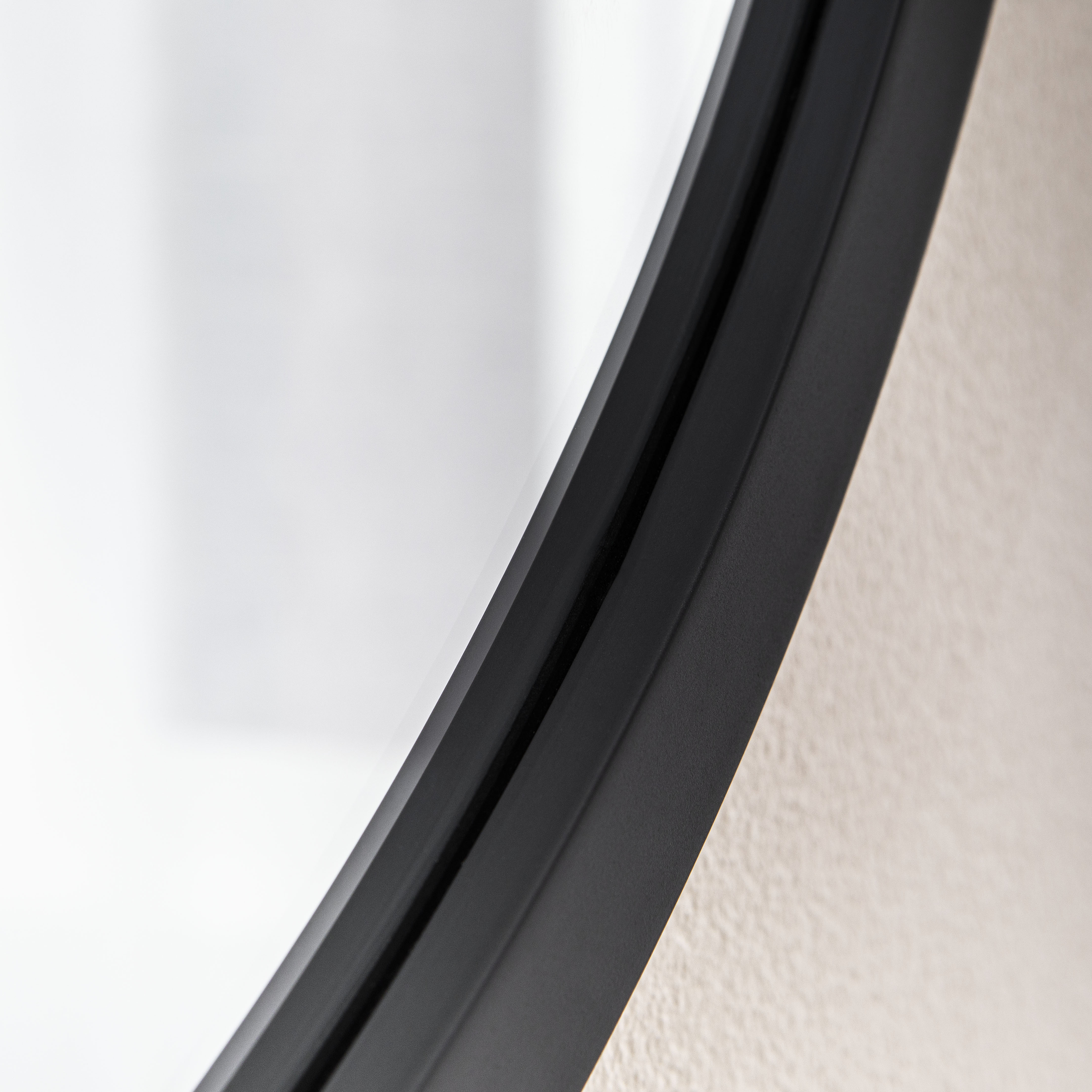 INSPIRE Зеркало декоративное Nodal D52 черное с лепным багетом 84121545 STLM-0046565 - Вид №5