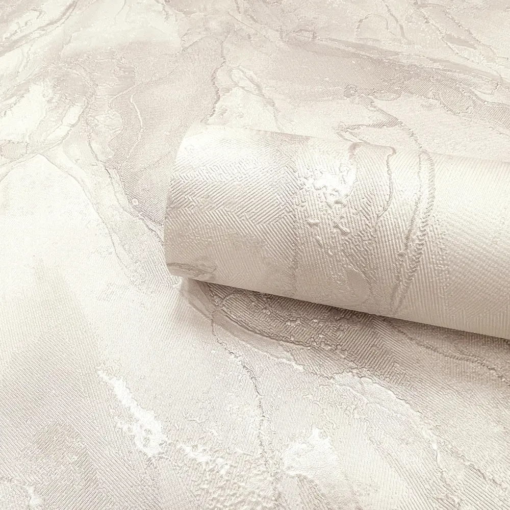 KREAFORTA Arona - флизелиновые обои бежевые с рельефной фактурой 89406744 STLM-1576258 - Вид №1