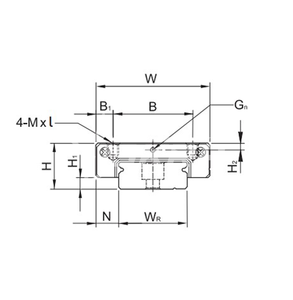 IS518 Каретка MGW15HZ0H ISKRA  - Вид №1