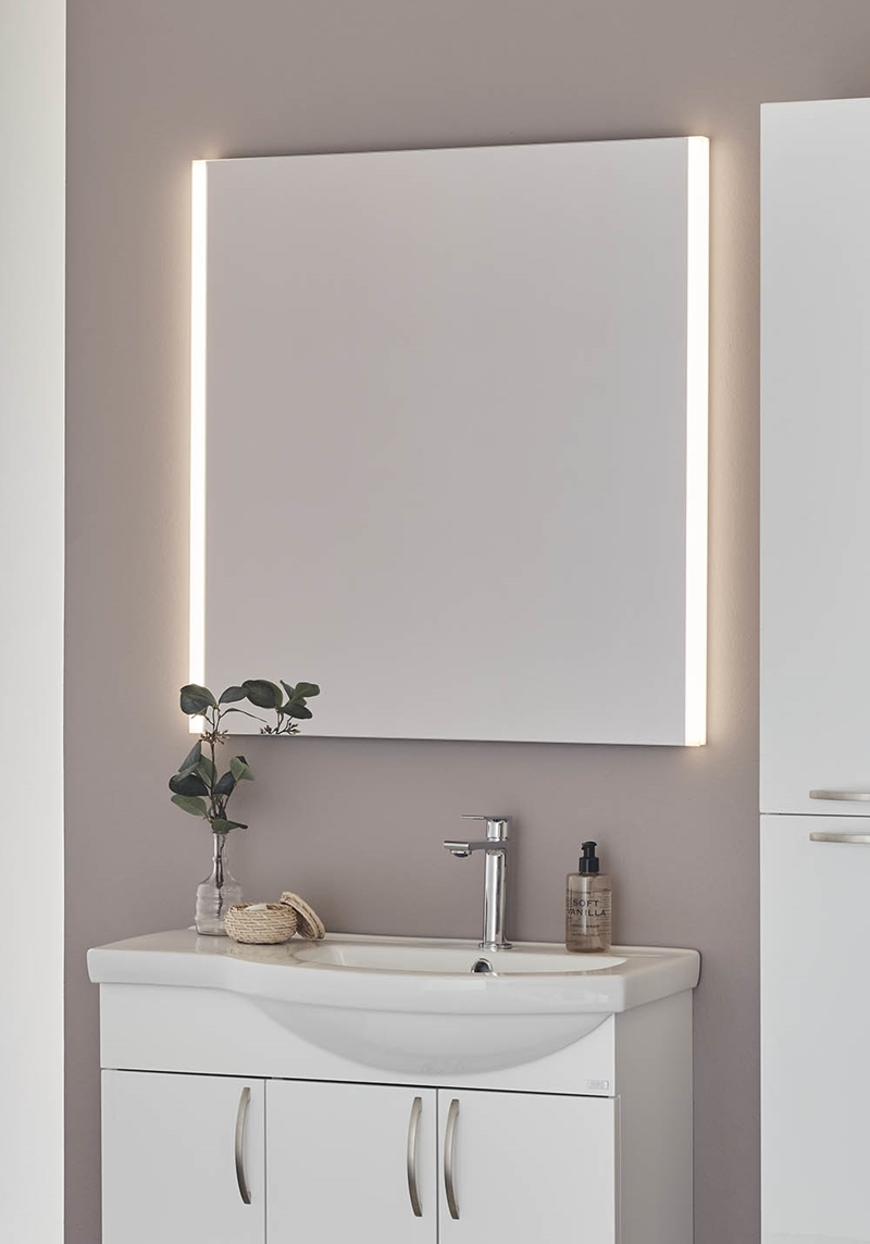 1423 Зеркало Deco 750 Noro  Белый  - Вид №1