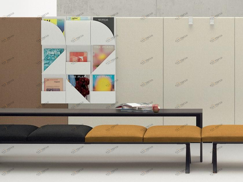 arper Стеллаж для офисных журналов из листового металла Paravan mood sun-id-1504859