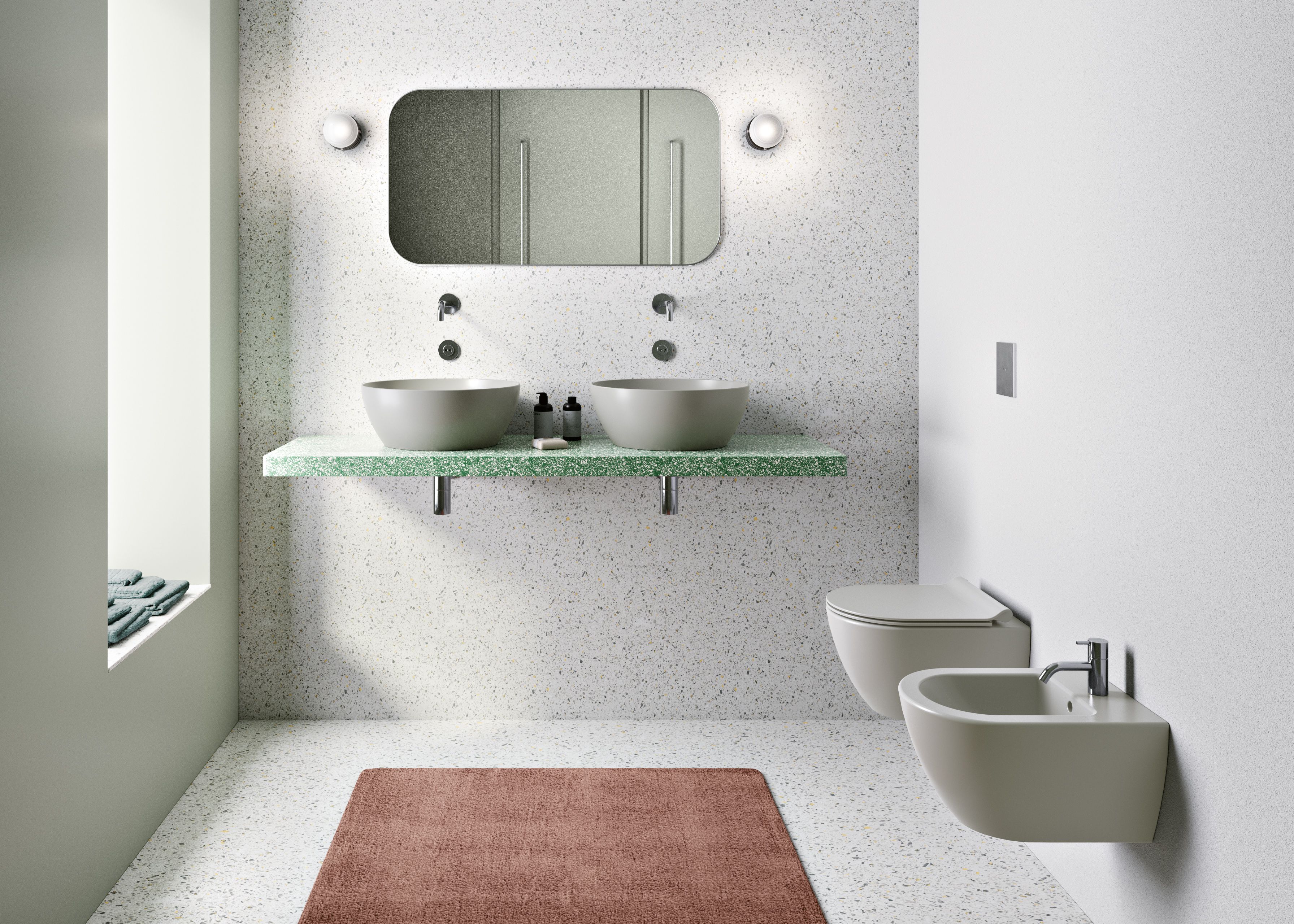 Керамическая круглая столешница GSI ceramica Color Elements ARCH-00075256 - Вид №2