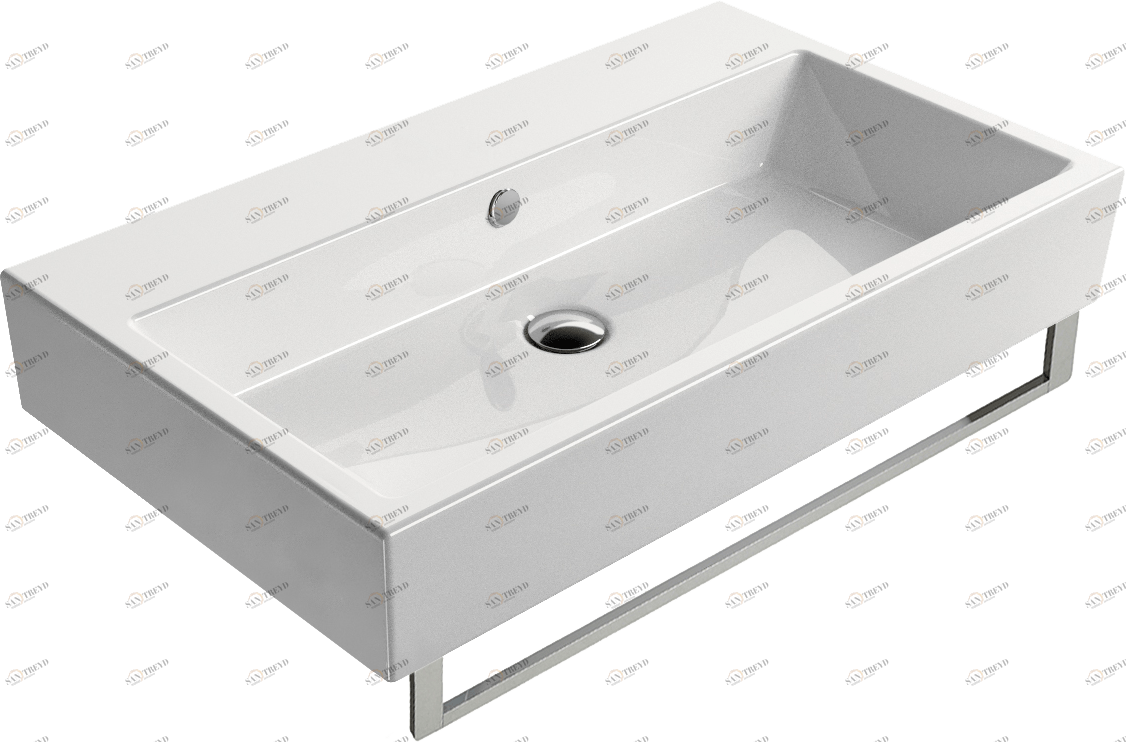 Полотенцедержатель  GSICERAMICA Portasciugamani 80 GSI ceramica Kube sun-id-1215910