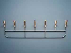 TABISSO Настенная вешалка из дерева Villa