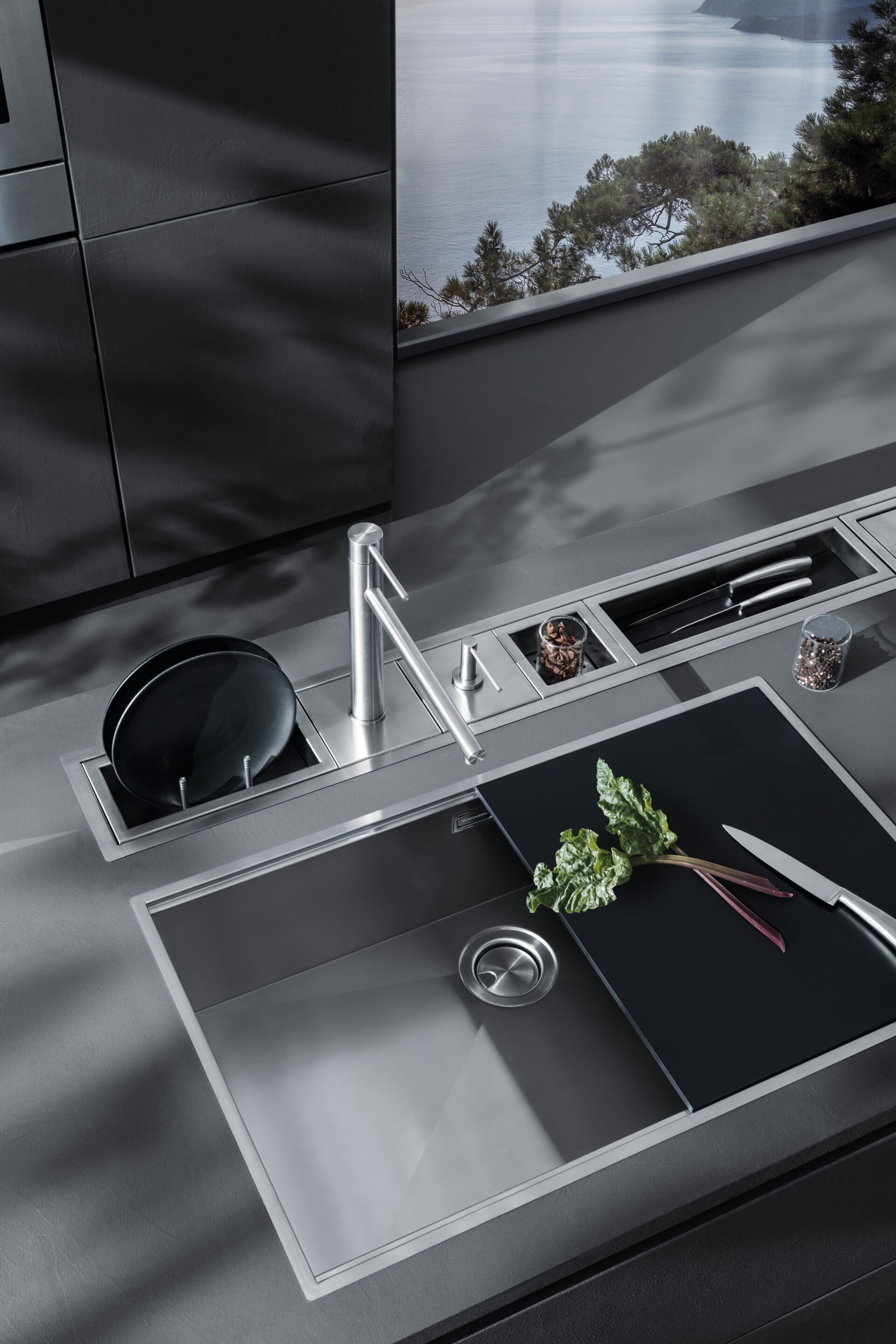 Канал для кухни из нержавеющей стали Barazza 1CI187K ARCH-00007936 - Вид №1