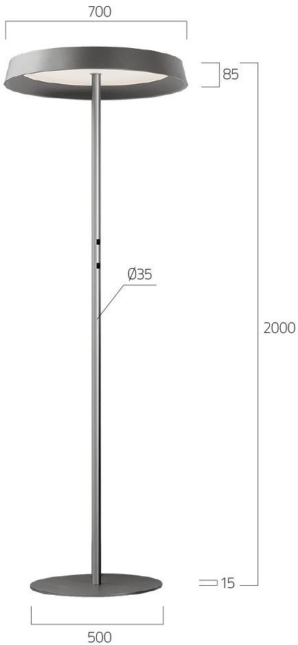 Lightnet Светодиодный торшер Beam me up sun-id-1480518 - Вид №2