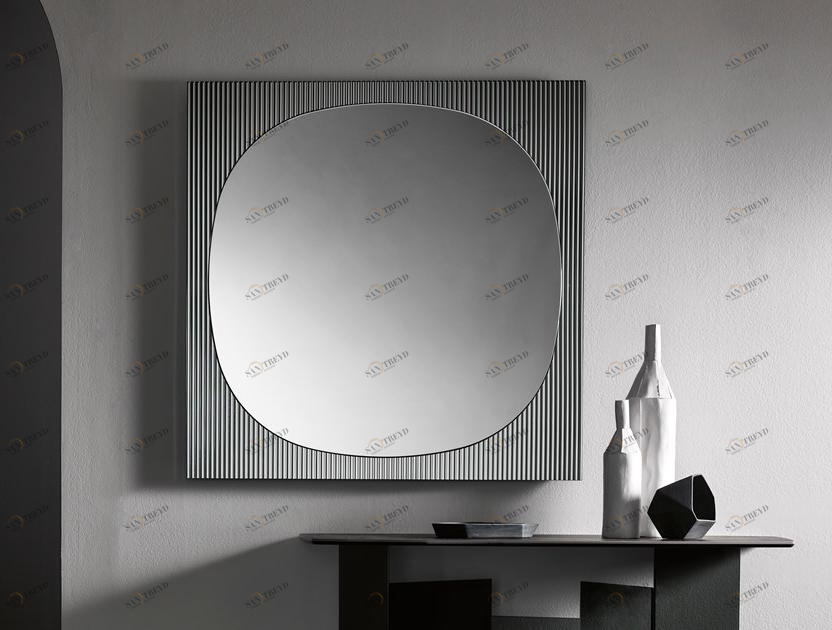 Tonelli Design Квадратное настенное зеркало sun-id-1392950