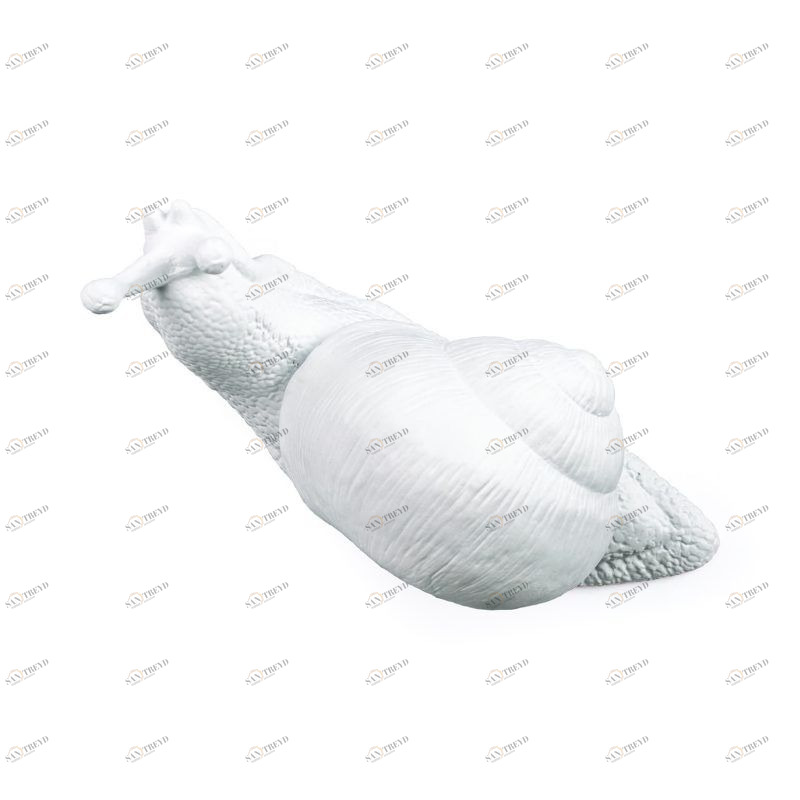 Вешалка декоративная 16х7 см белая Snail Awake SELETTI  00-3883292 Белый 