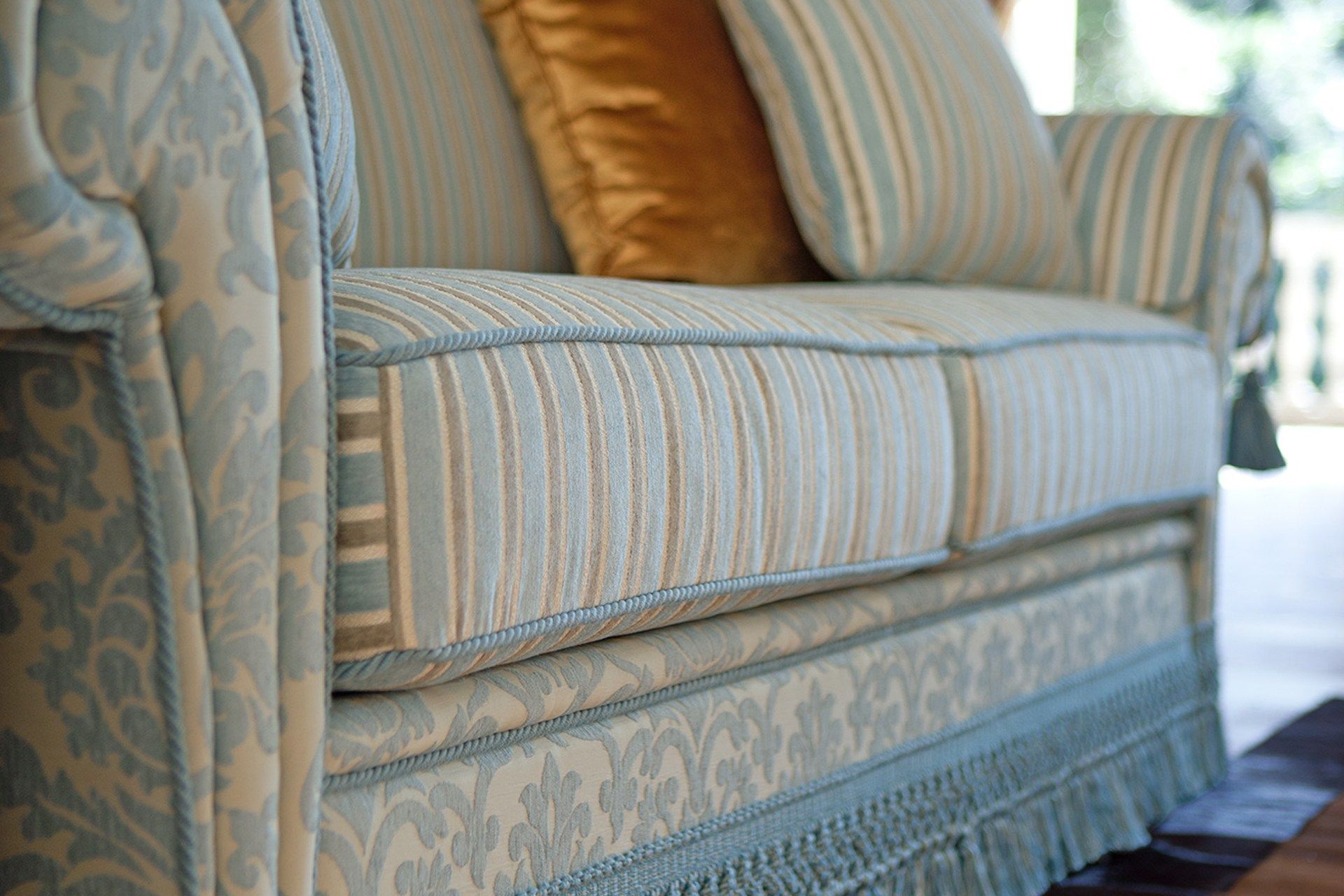 Ткань линейный диван Domingo Salotti Артур ARCH-00002453 - Вид №1