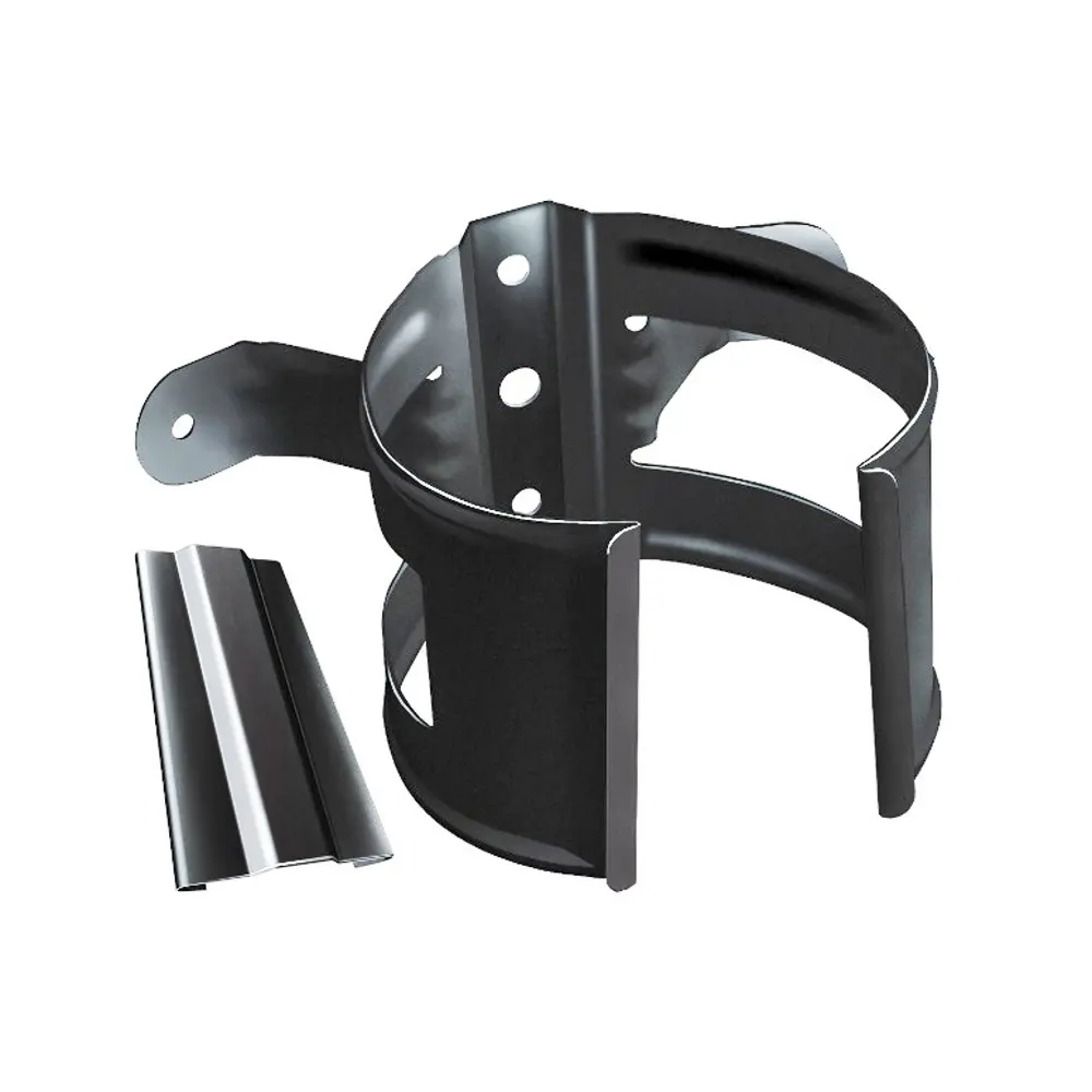 Хомут трубы ПВХ Grand Line крепление на дерево цвет RAL7024 STLM-2096230