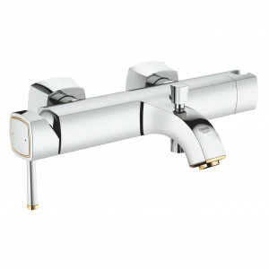 Смеситель для ванны GROHE Grandera, хром/золото (23317IG0)