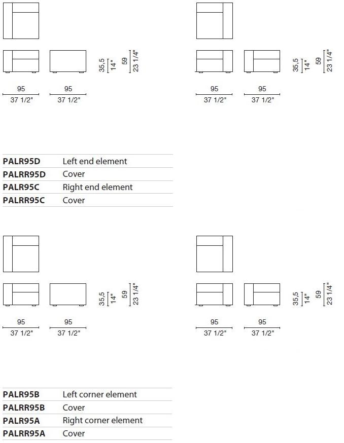 Cappellini Съемный диван Panda sun-id-1415895 - Вид №10