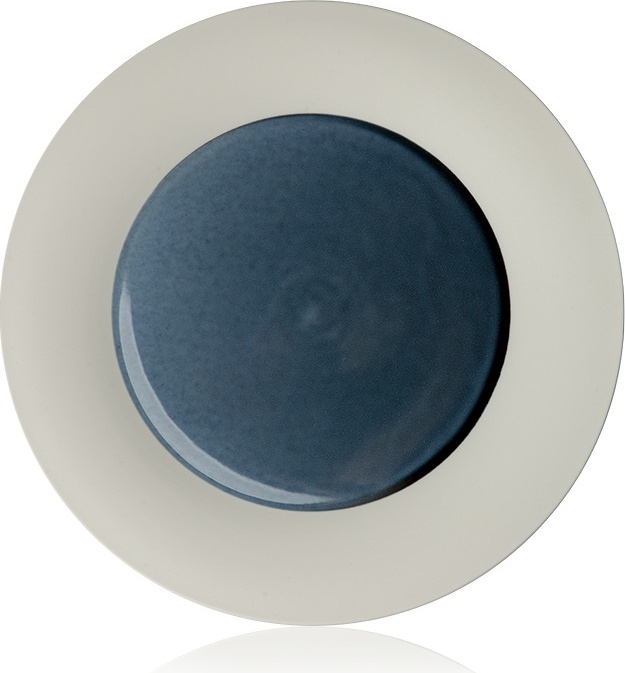 10586022 Hering Berlin Тарелка закусочная Hering Berlin "Безмолвие. Океан" 23см Фарфор 