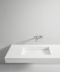 Rexa Design Столешница из Corian® с наклонной раковиной REXA-ST86