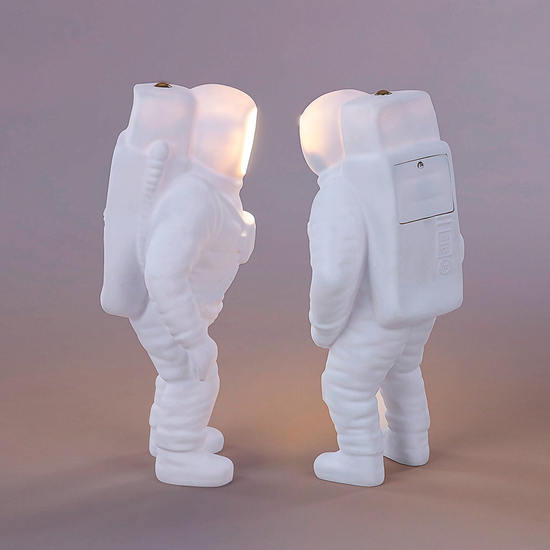 Seletti 10939 FLASHING STARMAN лампа настольная 120693 - Вид №3