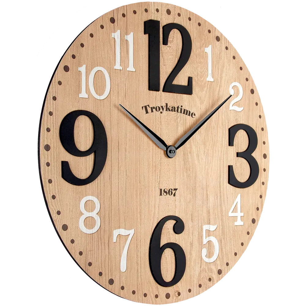 Часы настенные "Винтаж" 50 см TROYKATIME STLM-2135846 - Вид №2