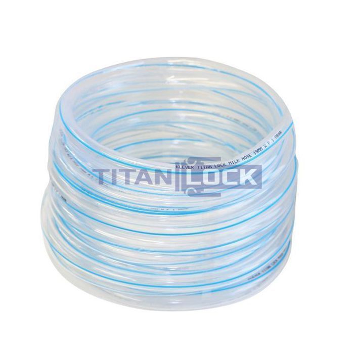 Молочный ПВХ шланг "KLEVER", внутр.д. 19 мм., TL020KL TITAN LOCK  - Вид №1