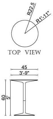 ENNE Круглый журнальный столик sun-id-1510476 - Вид №4