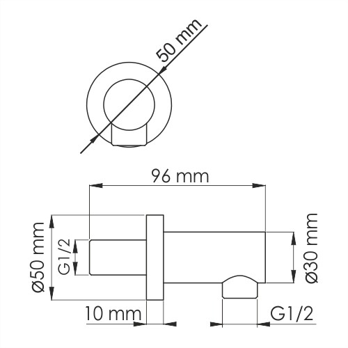 A111 Подключение шланга Santreyd  - Вид №1