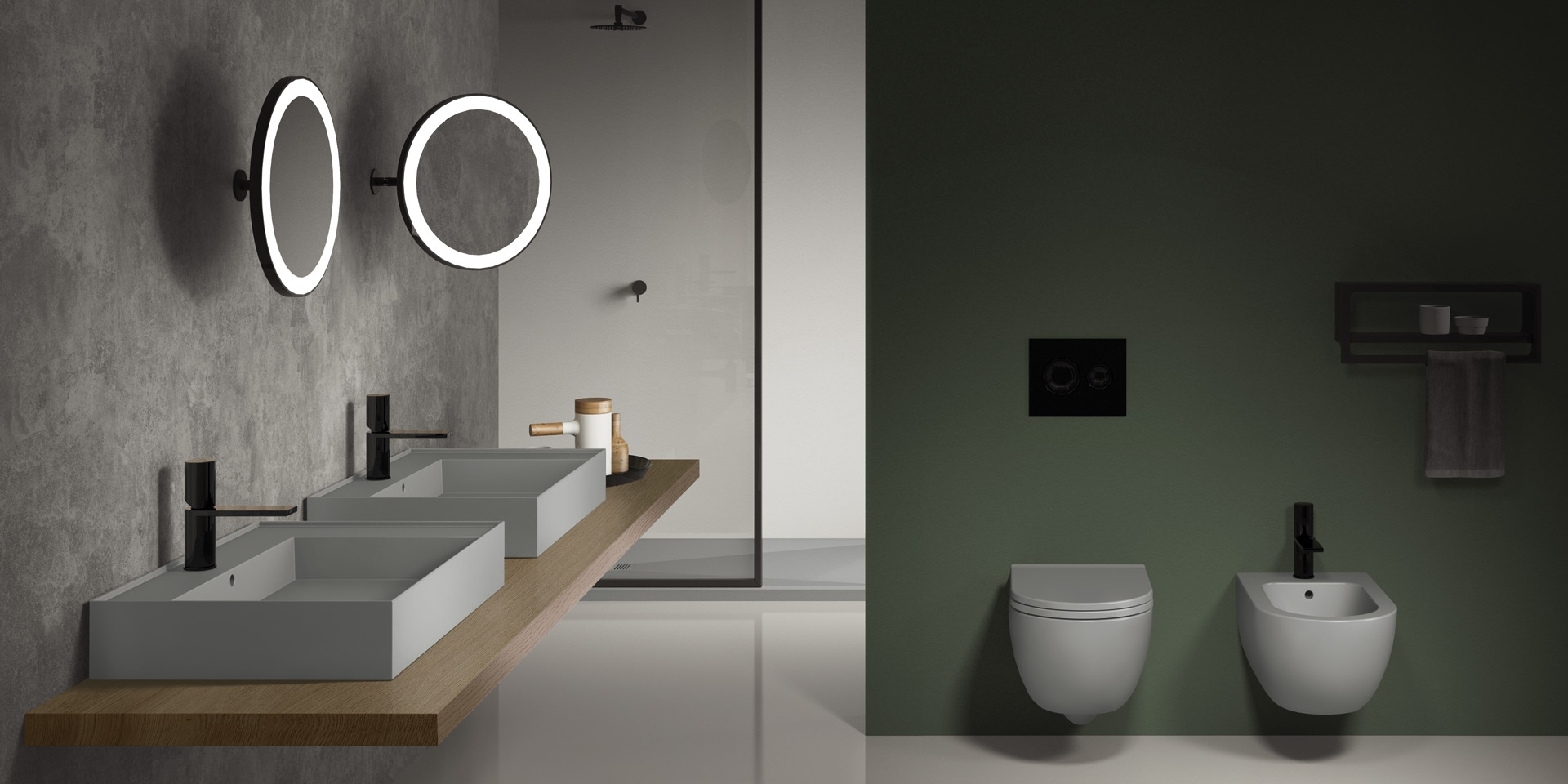 EJVSBRINA Подвесной унитаз настенный Белый Ceramica Cielo ENJOY Италия - Вид №1