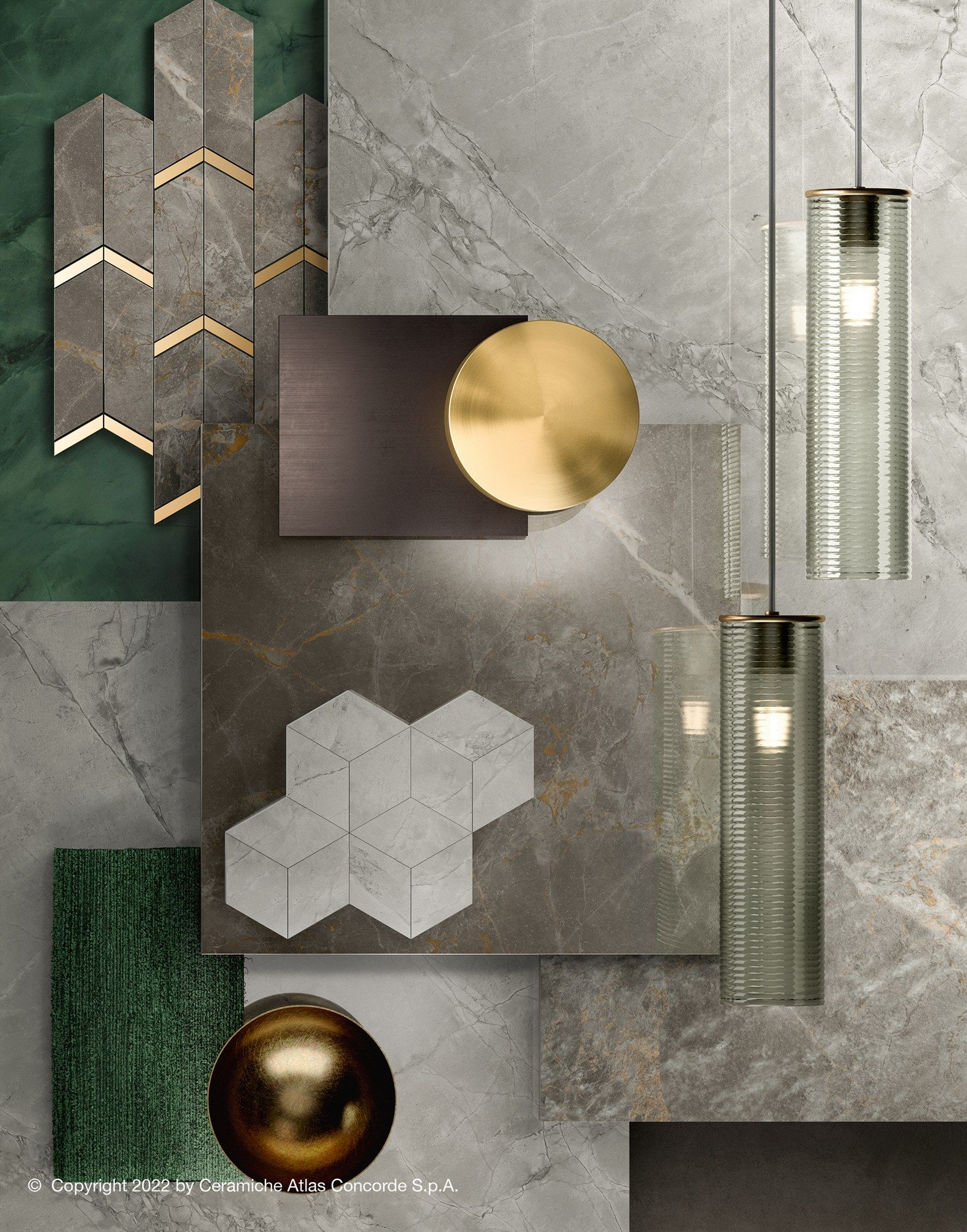 Мозаика из керамогранита Atlas Concorde Marvel X ARCH-00140115 - Вид №41