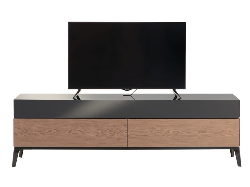 Меламиновый низкий ТВ-шкаф с ящиками ROCHE BOBOIS Globo ARCH-00069095