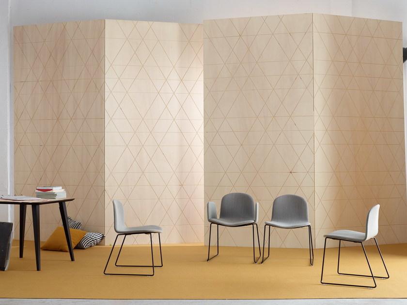 ONDARRETA Кожаное кресло с салазками и подлокотниками Bob xl sun-id-1476130 - Вид №7