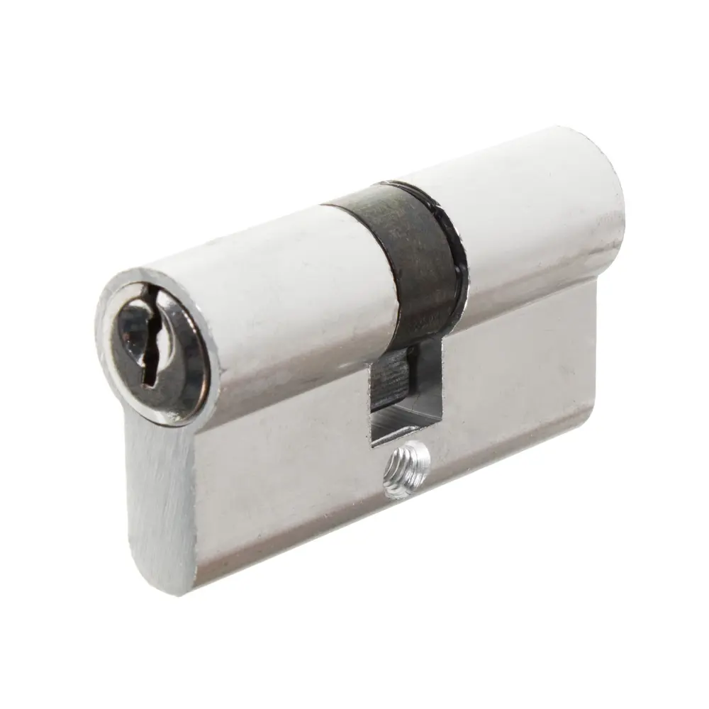 Цилиндр ключ-ключ 30х30, хром E AL 60 CP ФАБРИКА ЗАМКОВ STLM-2156674
