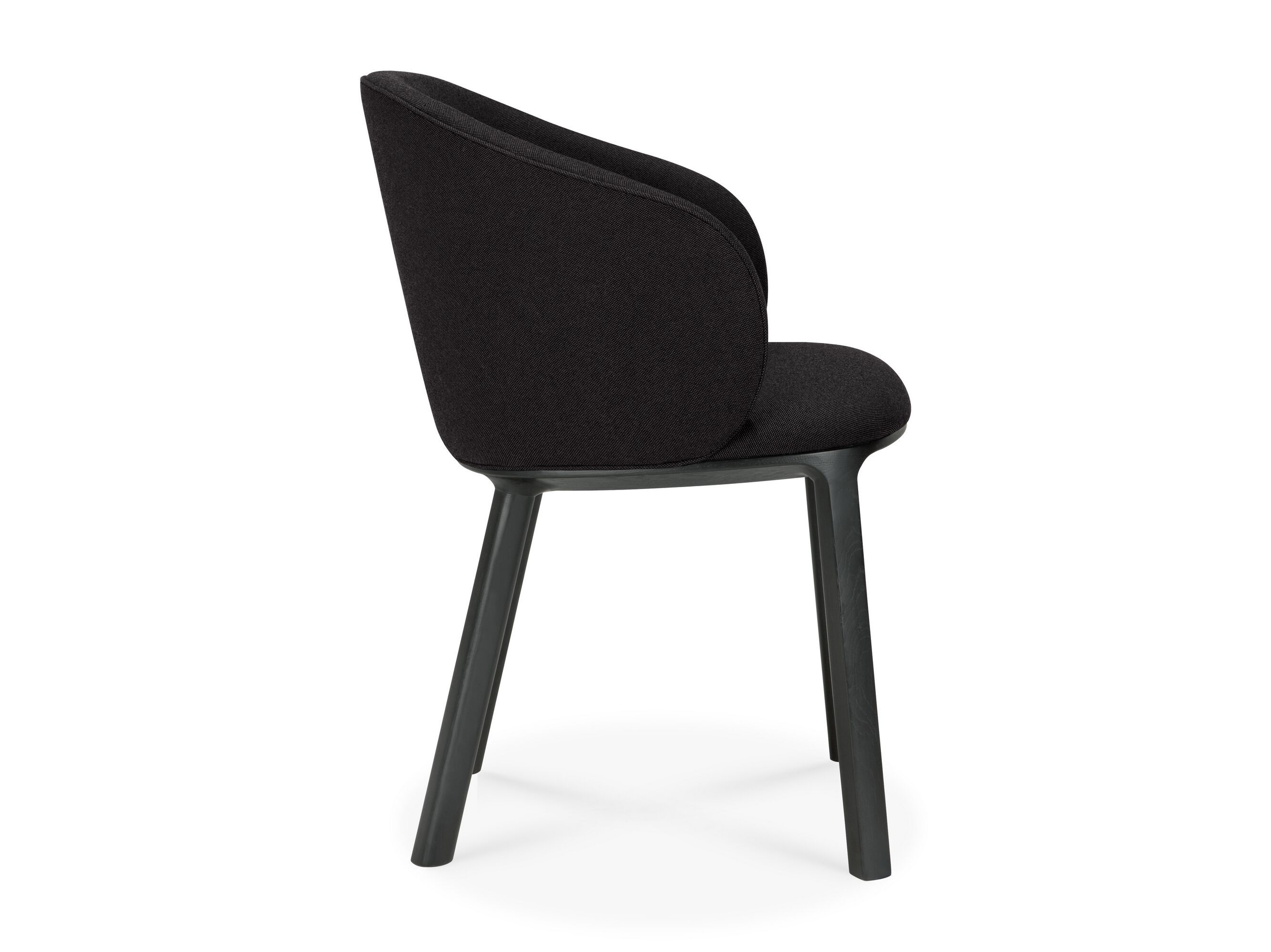 Мягкий стул из ткани Ethnicraft UNDA CHARCOAL ARCH-00021494 - Вид №2