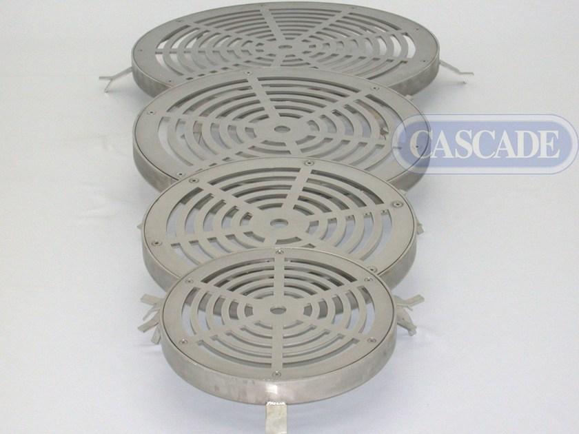 CASCADE Сливная пластина из нержавеющей стали для напольного фонтана sun-id-1439538 - Вид №1