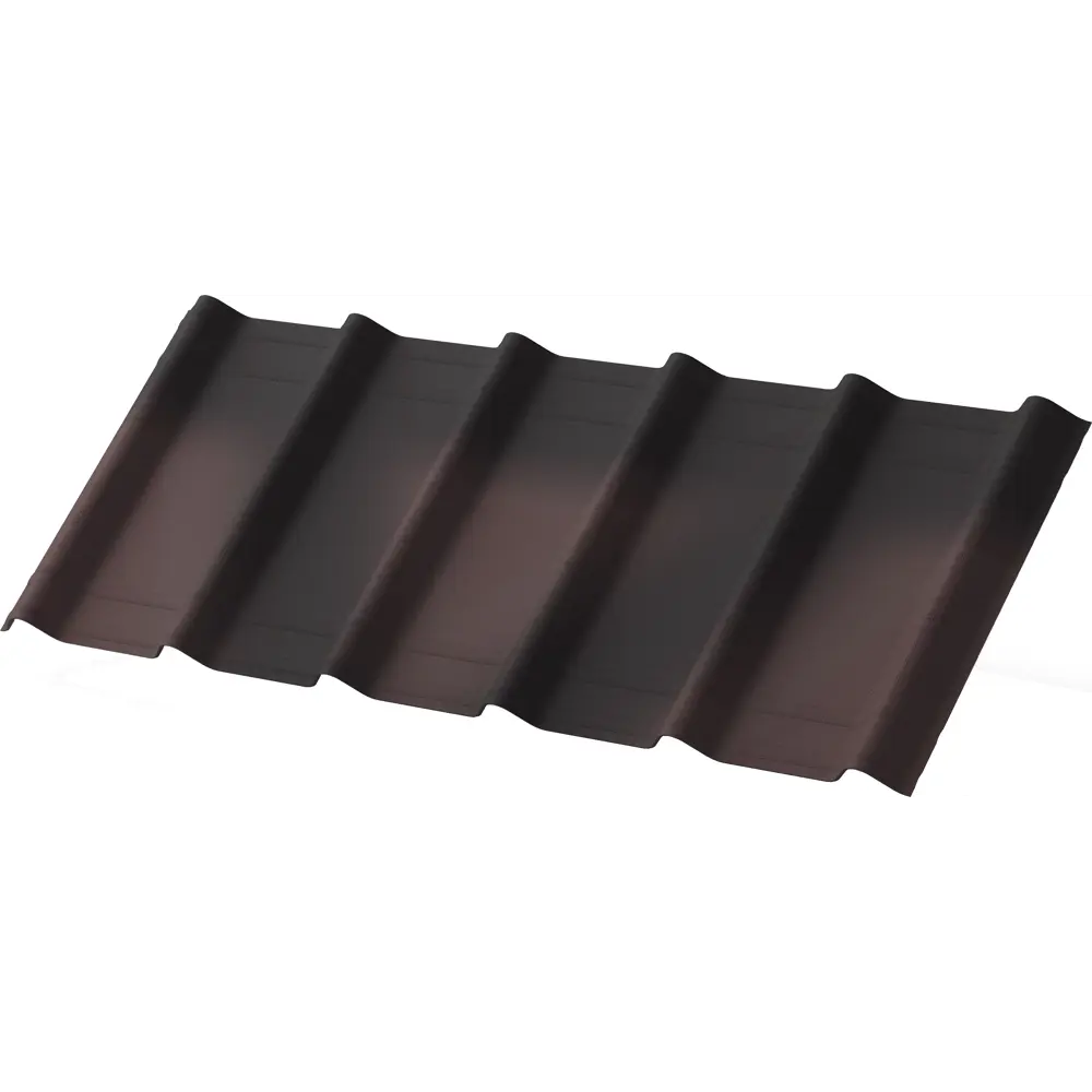 Лист Ондувилла 400x1070 мм брауни ONDUVILLA STLM-2153120 - Вид №1