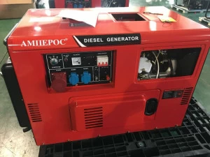 Генератор дизельный Амперос LDG16500 E в кожухе с АВР