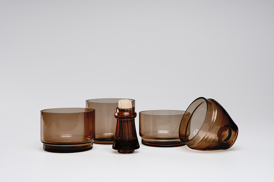 DYLAPERAM Набор из 5-ти емкостей для аперитива l'ap?ro, коричневый Doiy  - Вид №2