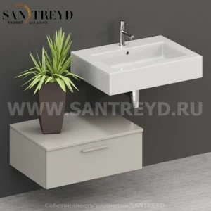 T07052NO2 Столешницы для использования в сочетании с тумбами и открытыми тумбами 70 см серая Globo ARREDO WOOD Италия