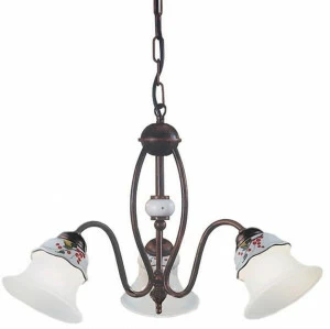 FERROLUCE Керамическая и металлическая люстра Ferrara C194/3 - 5