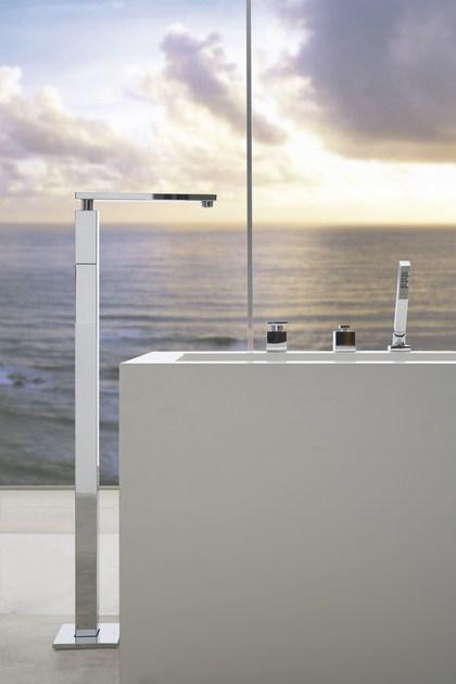 GRAFF Смеситель для ванны напольный с ручным душем Solar sun-id-1507400 - Вид №2