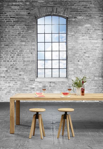 solpuri Прямоугольный обеденный стол из тика Cube sun-id-1358950 - Вид №7